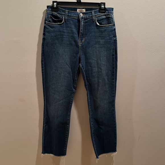L’Agence Sada  Slim leg Cropped Jeans 29 - Picture 3 of 8